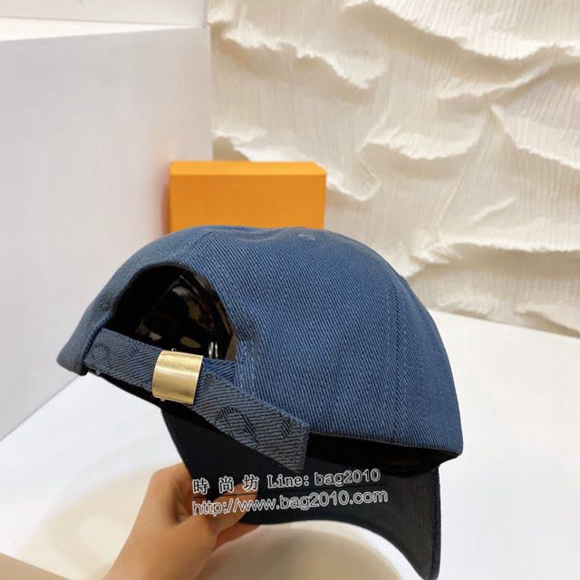 LV男女同款帽子 路易威登新款印花棒球帽鴨舌帽  mm1224